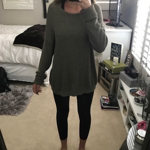 Green Brandy Melville sweater